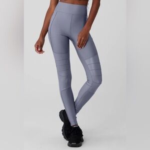 alo Airlift Winter Warm High-Waist Supermoto Leggings size L